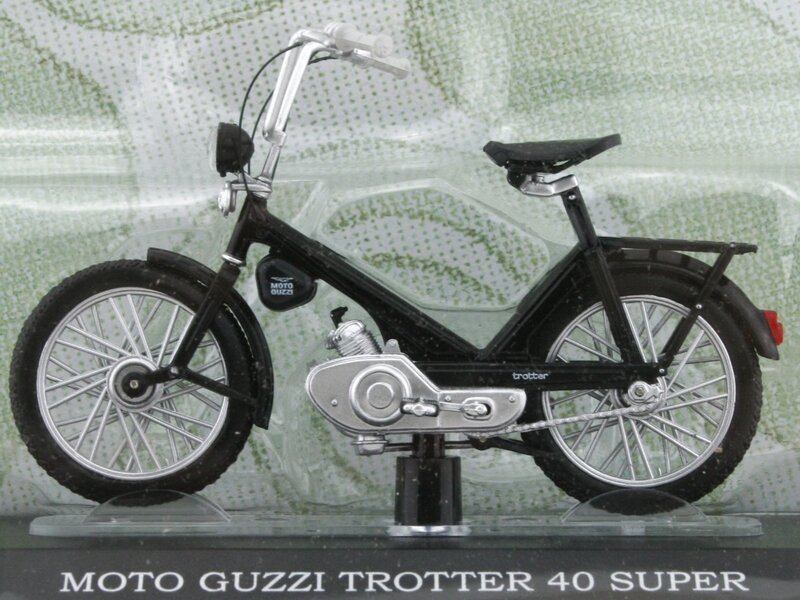 MOTO GUZZI Trotter 40 Super - black - Atlas 1:18