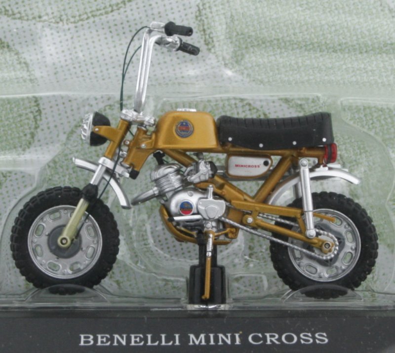 BENELLI Mini Cross - goldmetallic - Atlas 1:18