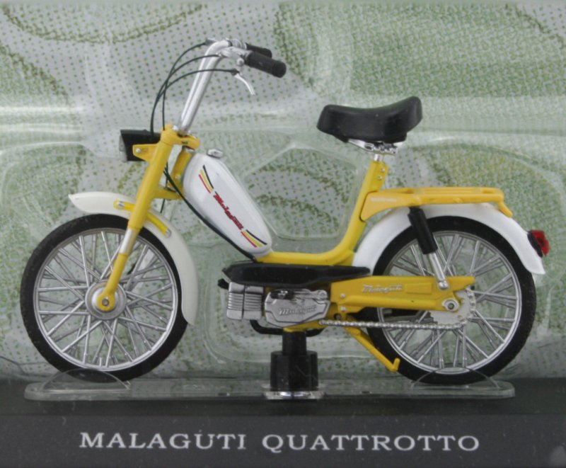 MALAGUTI Quattrotto - yellow / white - Atlas 1:18