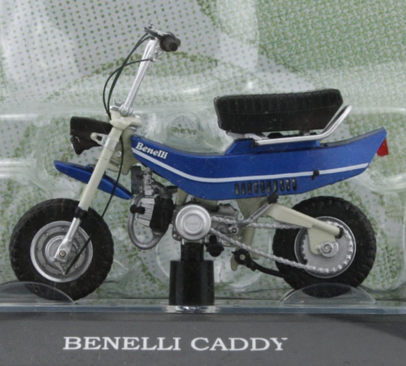 BENELLI Caddy - bluemetallic - Atlas 1:18