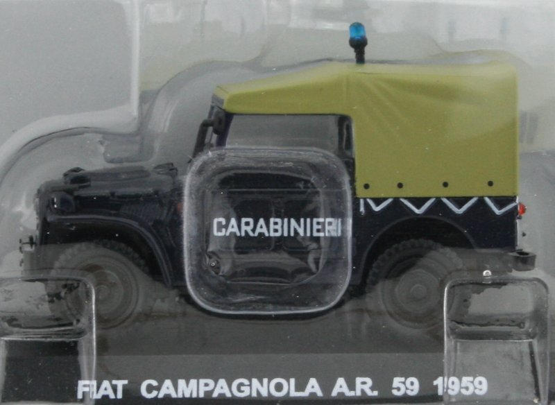 FIAT Campagnola A.R. 59 - 1959 - Carabinieri - Atlas 1:43