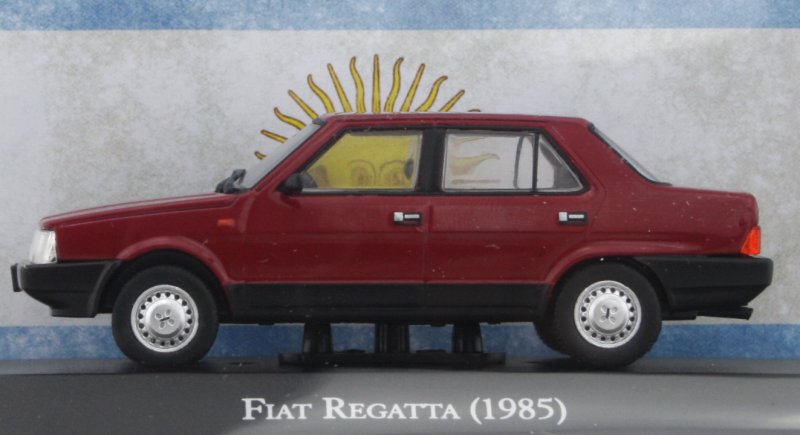 FIAT Regatta - 1985 - darkred - Atlas 1:43