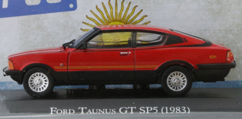 FORD Taunus GT SP5 - 1983 - red - Atlas 1:43