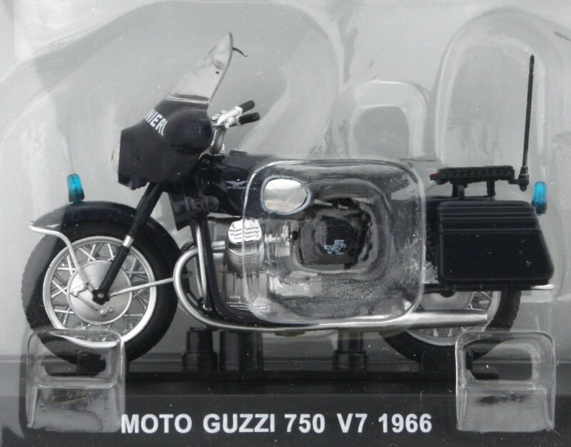 MOTO GUZZI 750 V7 - 1966 - Carabinieri - Atlas 1:24