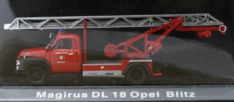 MAGIRUS DL 18 - Opel Blitz - Firetruck - Atlas 1:72