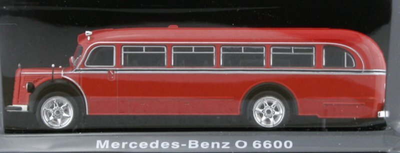 MB Mercedes Benz O 6600 - red - Atlas 1:72