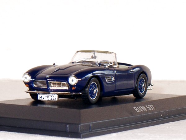 BMW 507 - darkblue - Norev 1:43