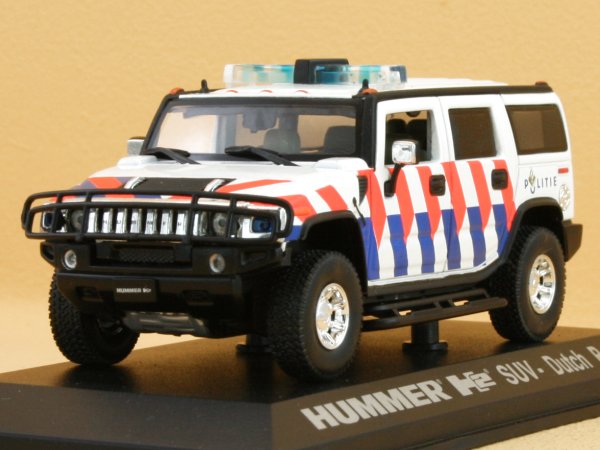 AMC HUMMER H2 SUV - Dutch Police - Norev 1:43