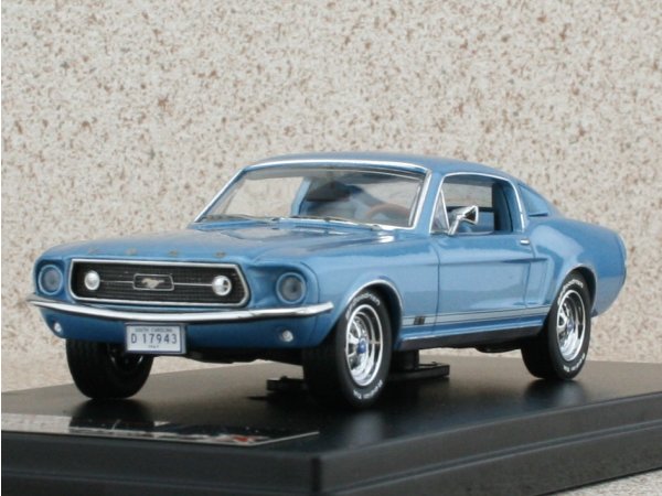 FORD Mustang GT Fastback - 1967 - blue - Premium X 1:43