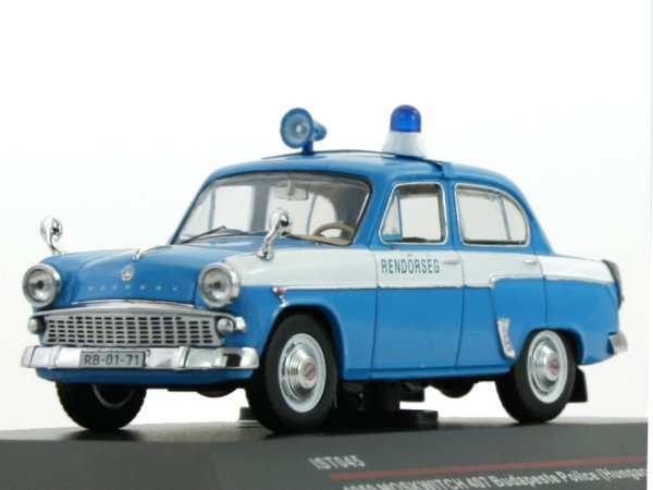MOSKWITCH 407 - 1959 - Hungary Police - IST 1:43