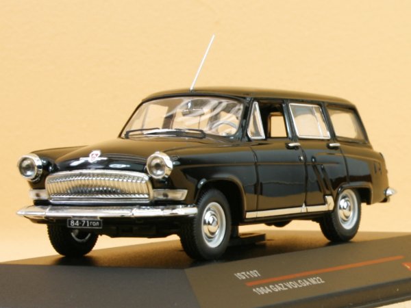 GAZ Volga M22 - 1964 - black - IST 1:43