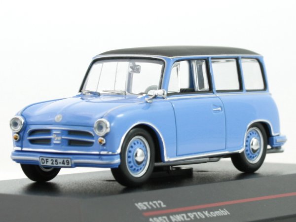 AWZ P70 Kombi - 1957 - blue - IST 1:43