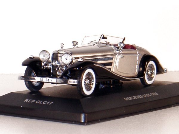 MB Mercedes Benz 540K - 1936 - silver / black - IXO 1:43