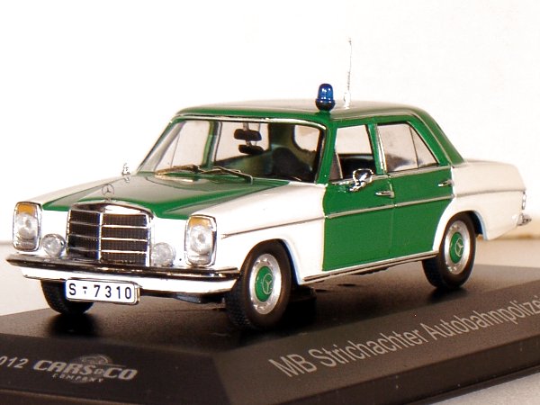 MB Mercedes Benz 200/8  - 1971 - Autobahnpolizei - IXO 1:43