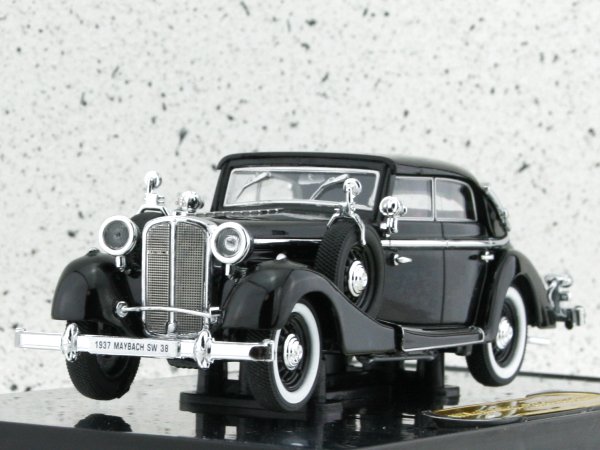 MAYBACH SW38 Spohn - 1937 - black - Signature Models 1:43