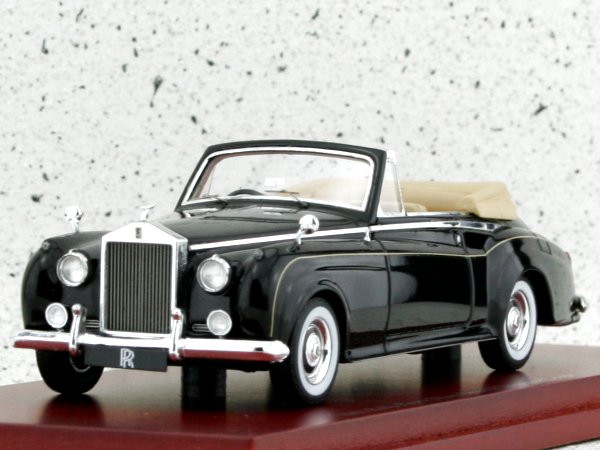 ROLLS ROYCE Silver Cloud II - Drophead Coupe - 1961 - black - True Scale 1:43
