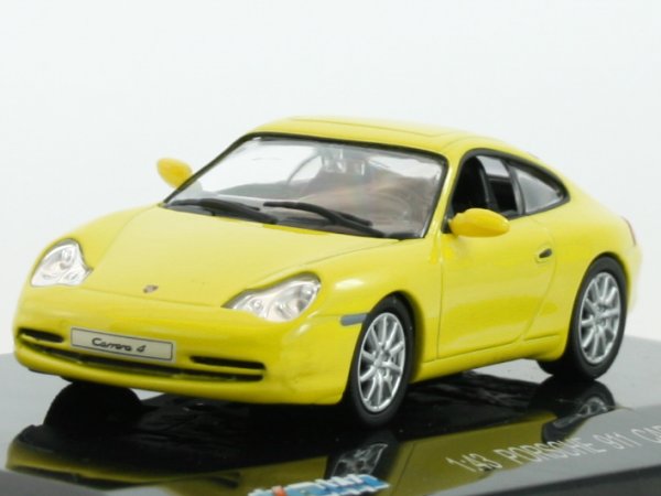 PORSCHE 911 Carrera 4 - 2001 - yellow - 711 1:43