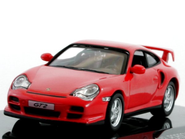 PORSCHE 911 GT2 - 2000 - red - 711 1:43