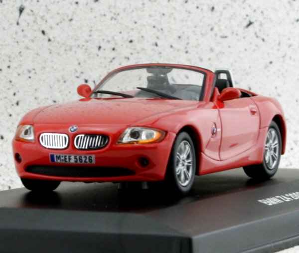BMW Z4 - 2003 - red - Edison 1:43