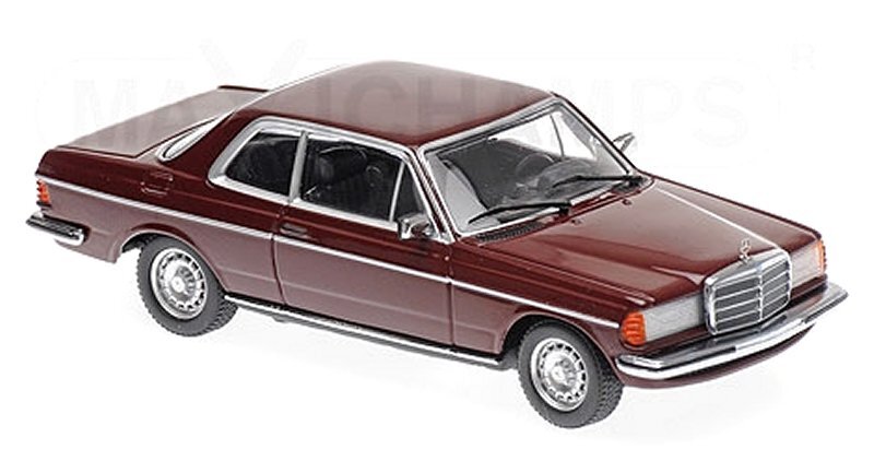 MB Mercedes Benz 230 CE - 1976 - red - Maxichamps 1:43