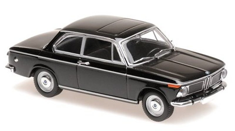 BMW 1600 - 1968 - black - Maxichamps 1:43