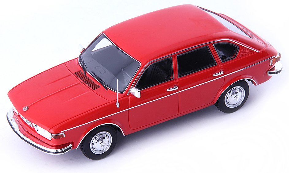 VW Volkswagen 412 LE Limousine - 1972 - red - AutoCult 1:43