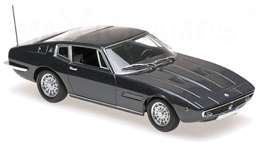 MASERATI Ghibli Coupe - 1969 - brownmetallic - Maxichamps 1:43