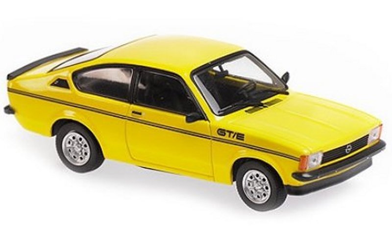 OPEL C - Kadett GT/E - 1978 - yellow - Maxichamps 1:43