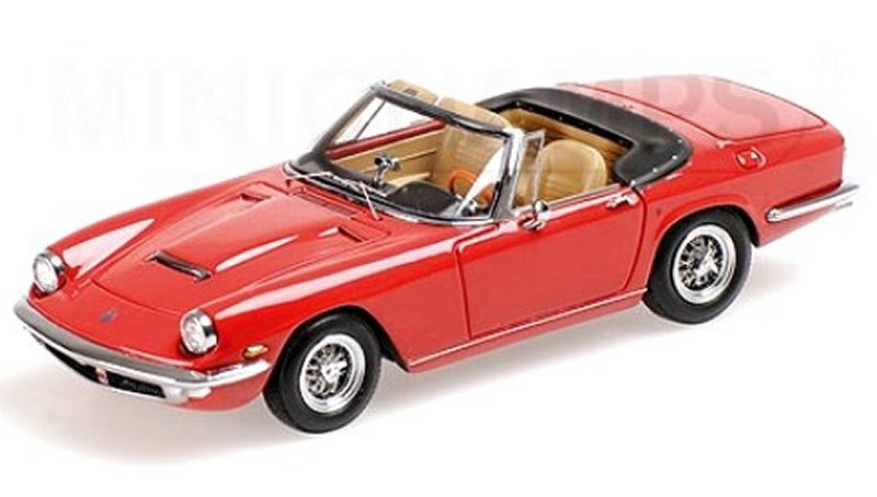 MASERATI Mistral Spyder - 1964 - red - Minichamps 1:43
