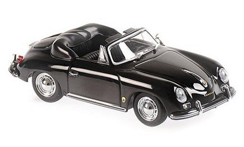 PORSCHE 356 A Cabrio - 1956 - black - Maxichamps 1:43
