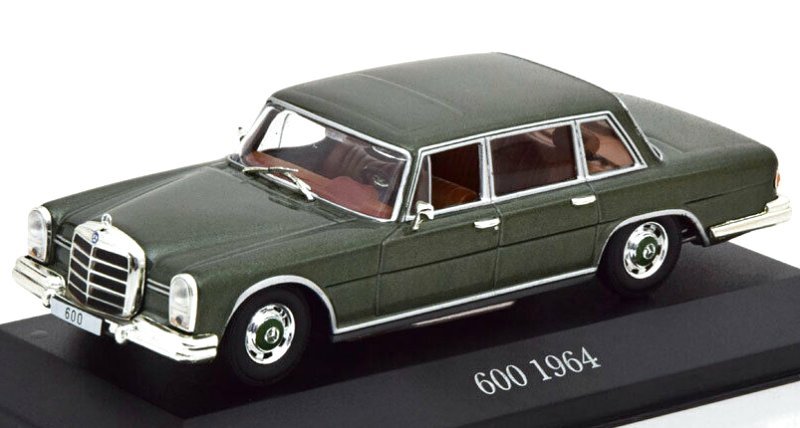 MB Mercedes Benz 600 / W 100 - Pine green - MB Dealer 1:43