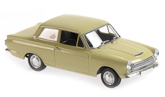 FORD Cortina MK I - 1962 - green - Maxichamps 1:43