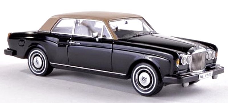 BENTLEY Corniche FHC - 1977 - black - NEO 1:43