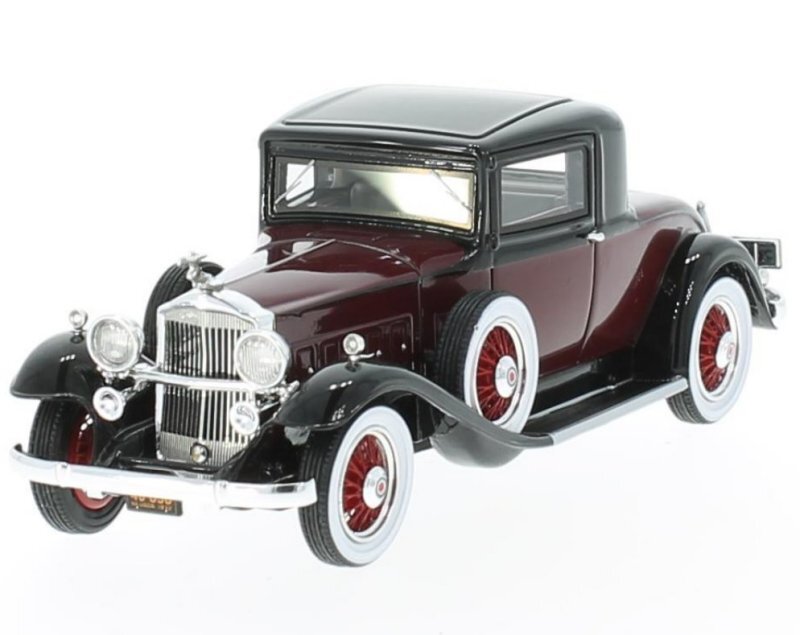 PACKARD 902 Standard Eight Coupe - 1932 - darkred - NEO 1:43