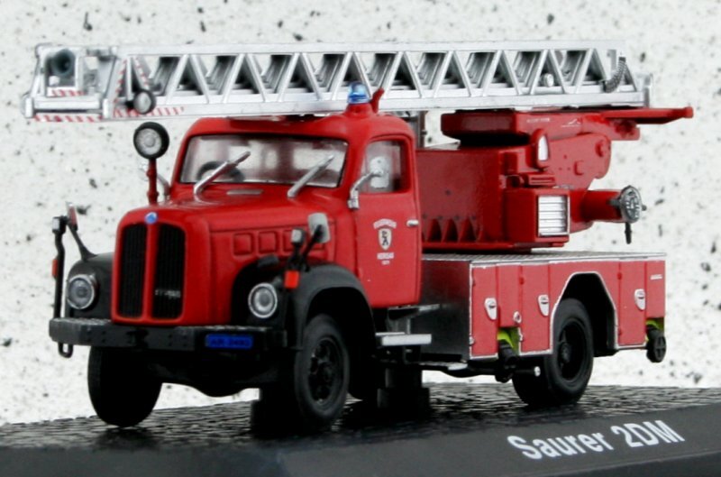 SAURER 2 DM - Firetruck - Atlas 1:72