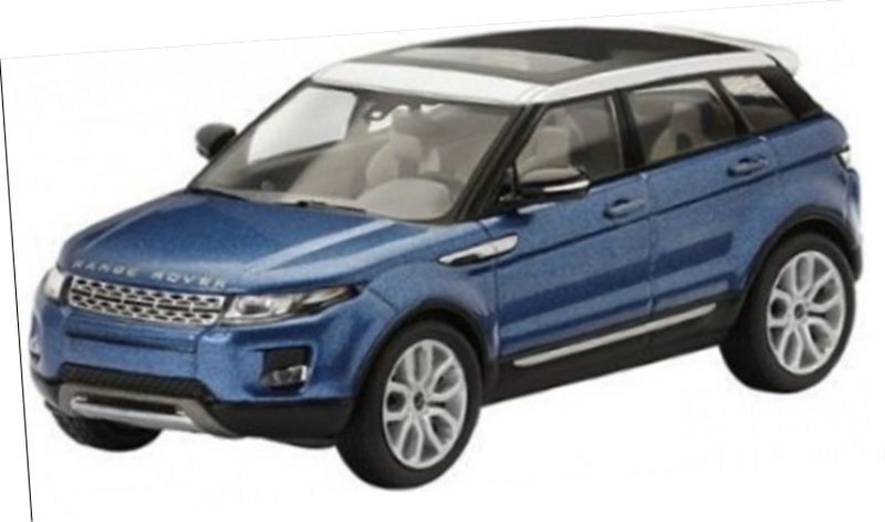 LAND ROVER Evoque / 5-Doors - Mauritius bluemetallic - IXO 1:43