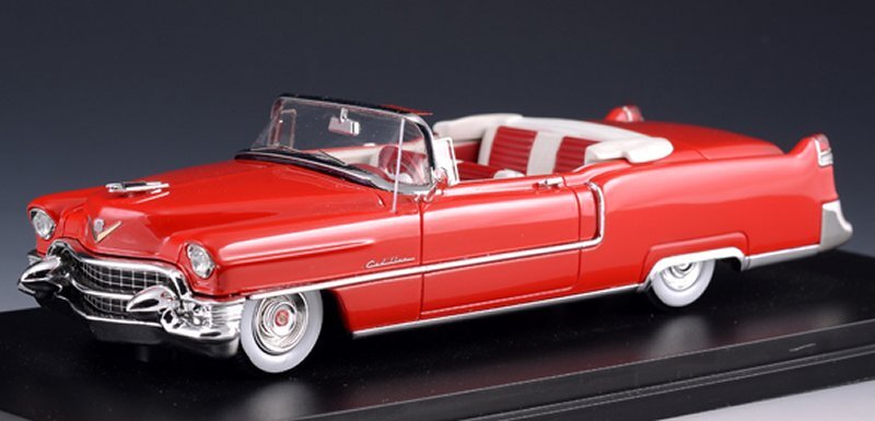 CADILLAC Series 62 Convertible - 1955 - red - STAMP Models 1:43