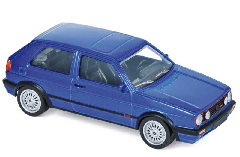 VW Volkswagen Golf GTI G60 - 1990 - bluemetallic - Norev 1:43