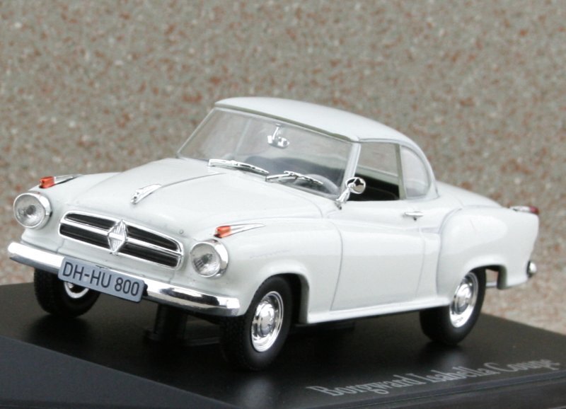 BORGWARD Isabella - white - Atlas 1:43