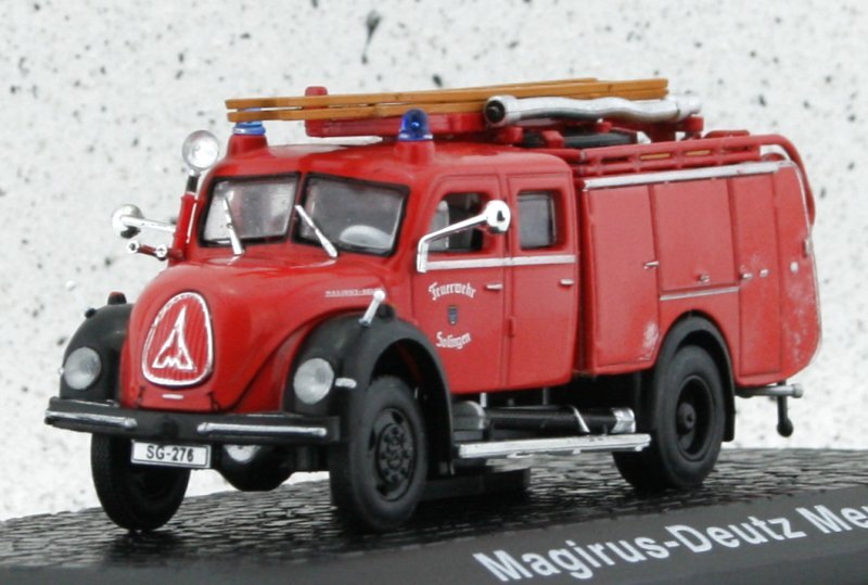 MAGIRUS-DEUTZ Mercur - Firetruck - Atlas 1:72