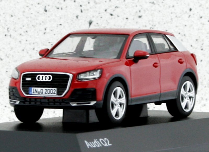 AUDI Q2 - Tango red - AUDI Dealer 1:43