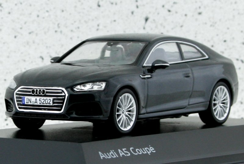 AUDI A5 Coupe - Manhatten grey - AUDI Dealer 1:43