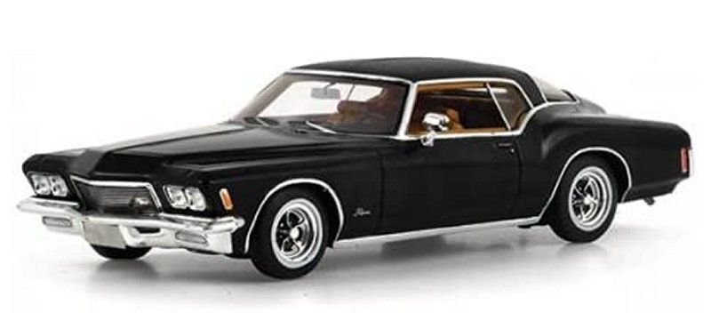 BUICK Riviera - 1971 - black - True Scale 1:43