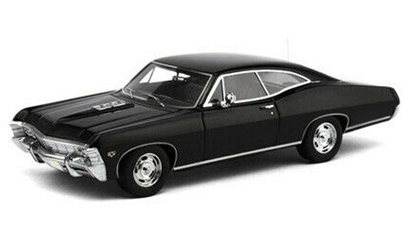 CHEVROLET Impala SS / 2-door Coupe - 1967 - black - True Scale 1:43