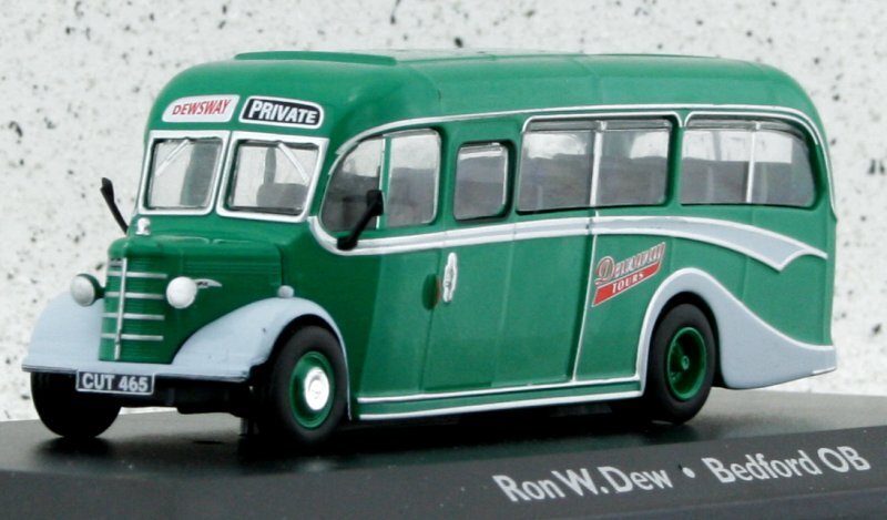 BEDFORD OB Ron W. Drew - green / grey - Atlas 1:72