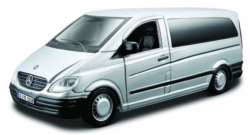 MB Mercedes Benz Vito - 2010 - silver - Bburago 1:32