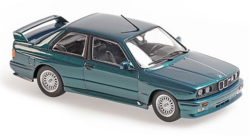 BMW M3 (E30) - 1987 - greenmetallic - Maxichamps 1:43