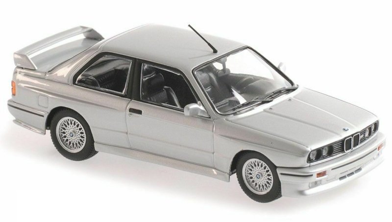 BMW M3 (E30) - 1987 - silver - Maxichamps 1:43