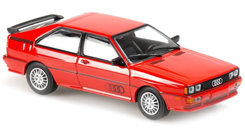 AUDI Quattro - 1980 - red - Maxichamps 1:43
