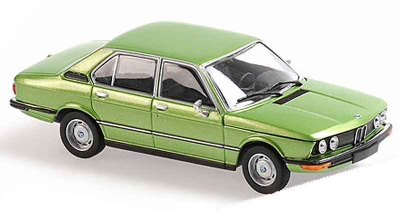 BMW 520 - 1974 - greenmetallic - Maxichamps 1:43